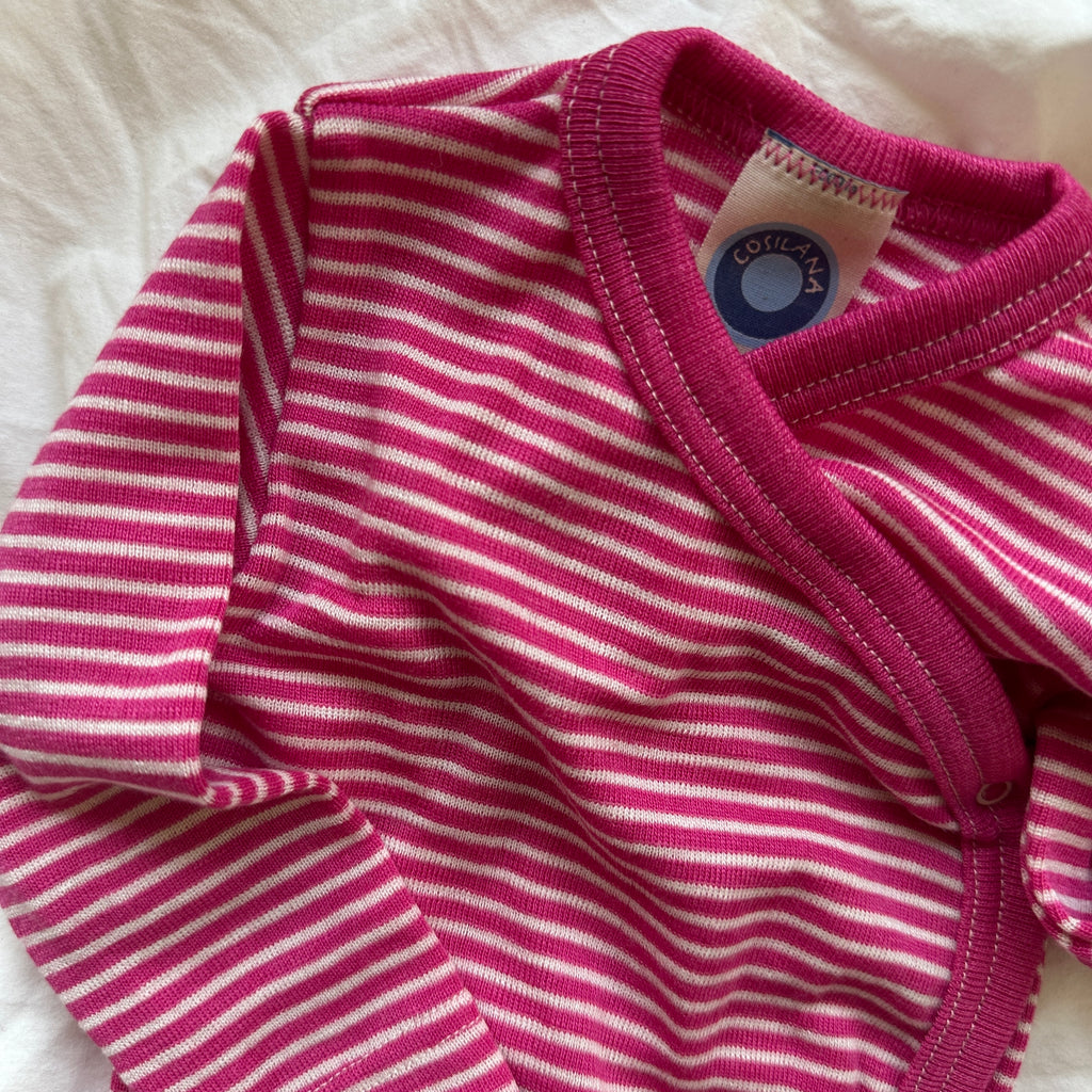 Cosilana Wrap-Body, Rosa/Randig