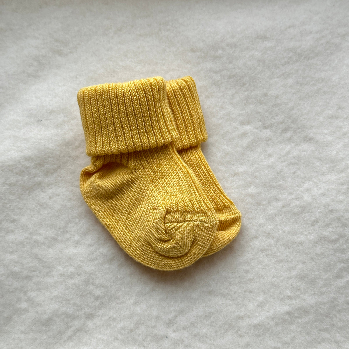 MP Denmark Strumpor Bomull, Misted Yellow