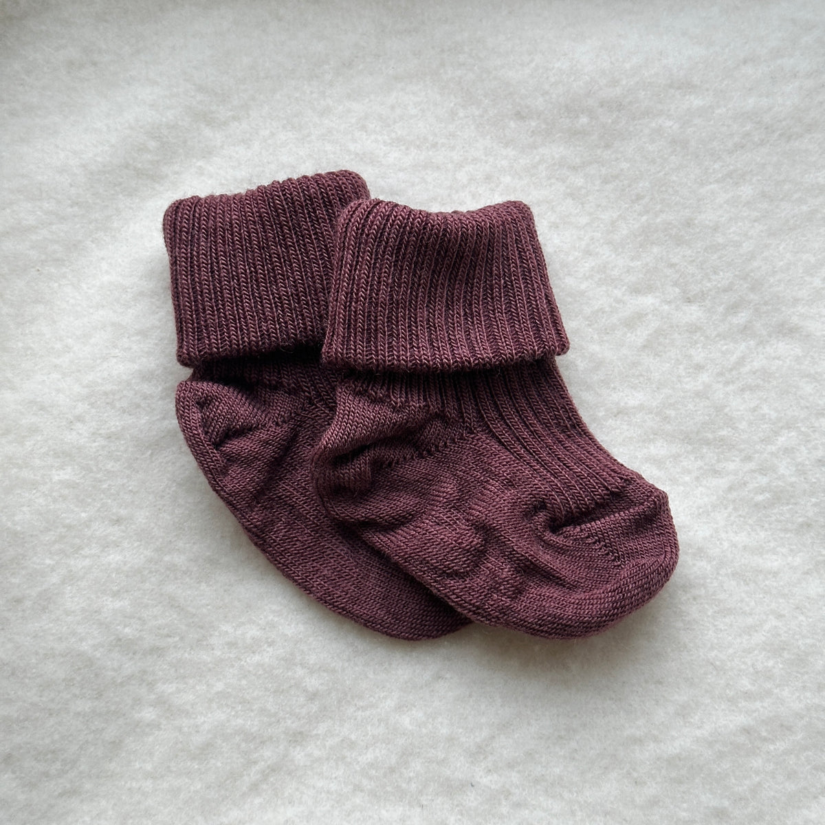 MP Denmark Strumpor Ull, Grape Skin
