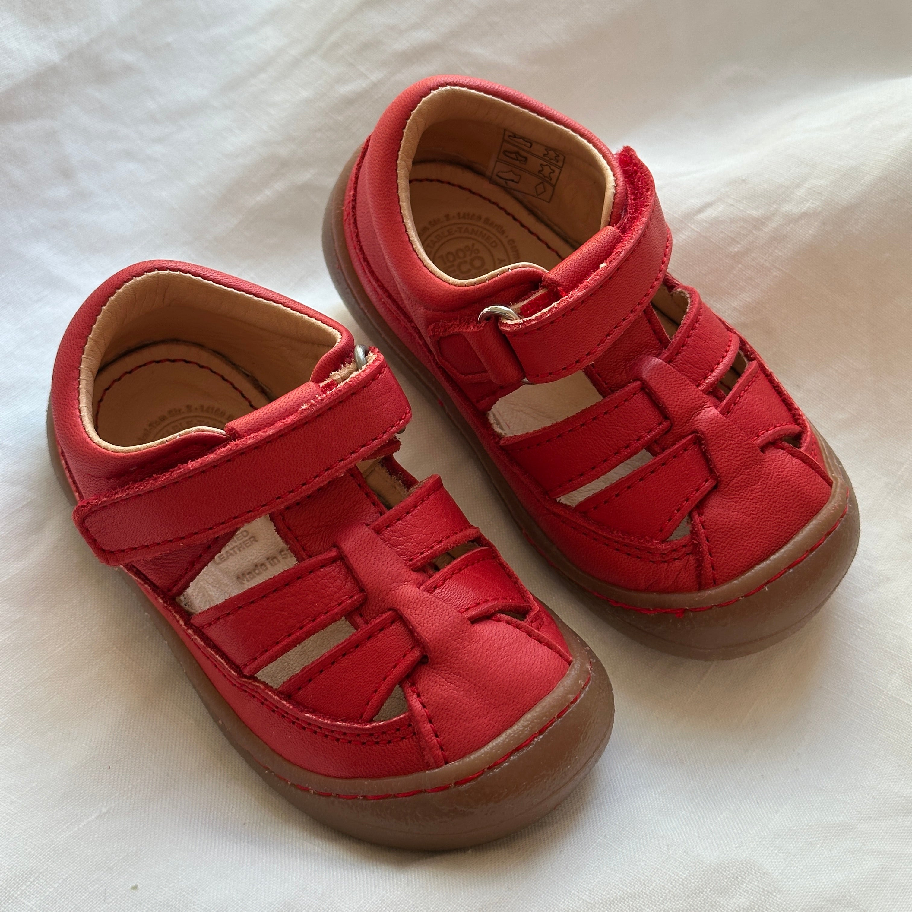 Pololo Verano Sandal, Röd