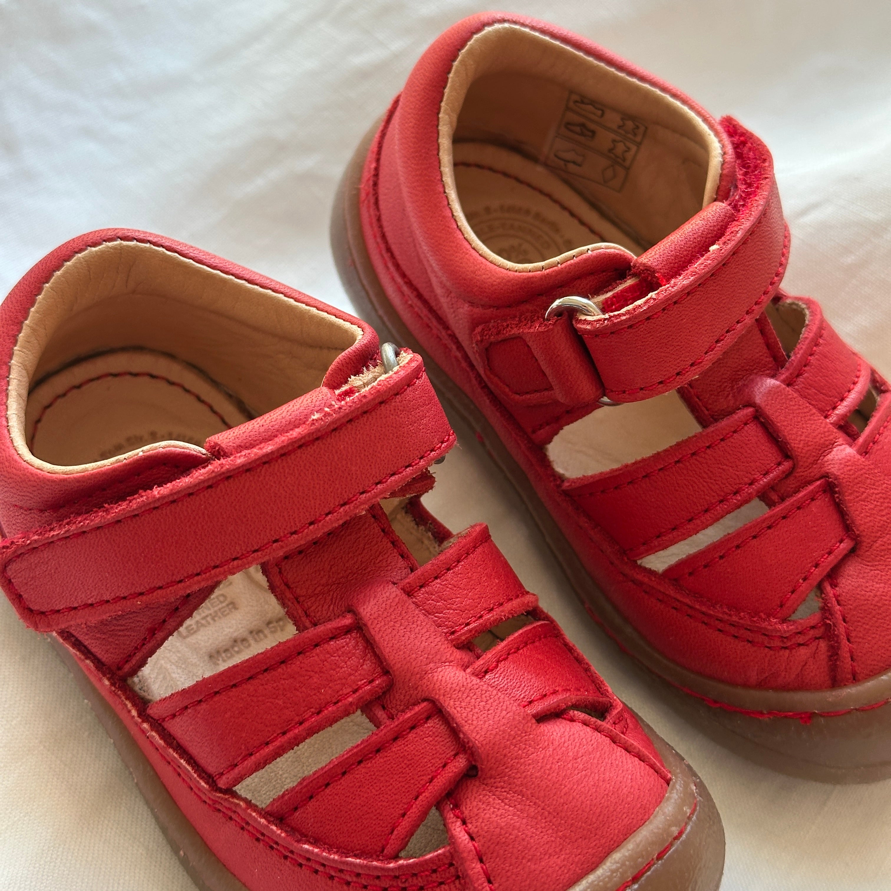 Pololo Verano Sandal, Röd