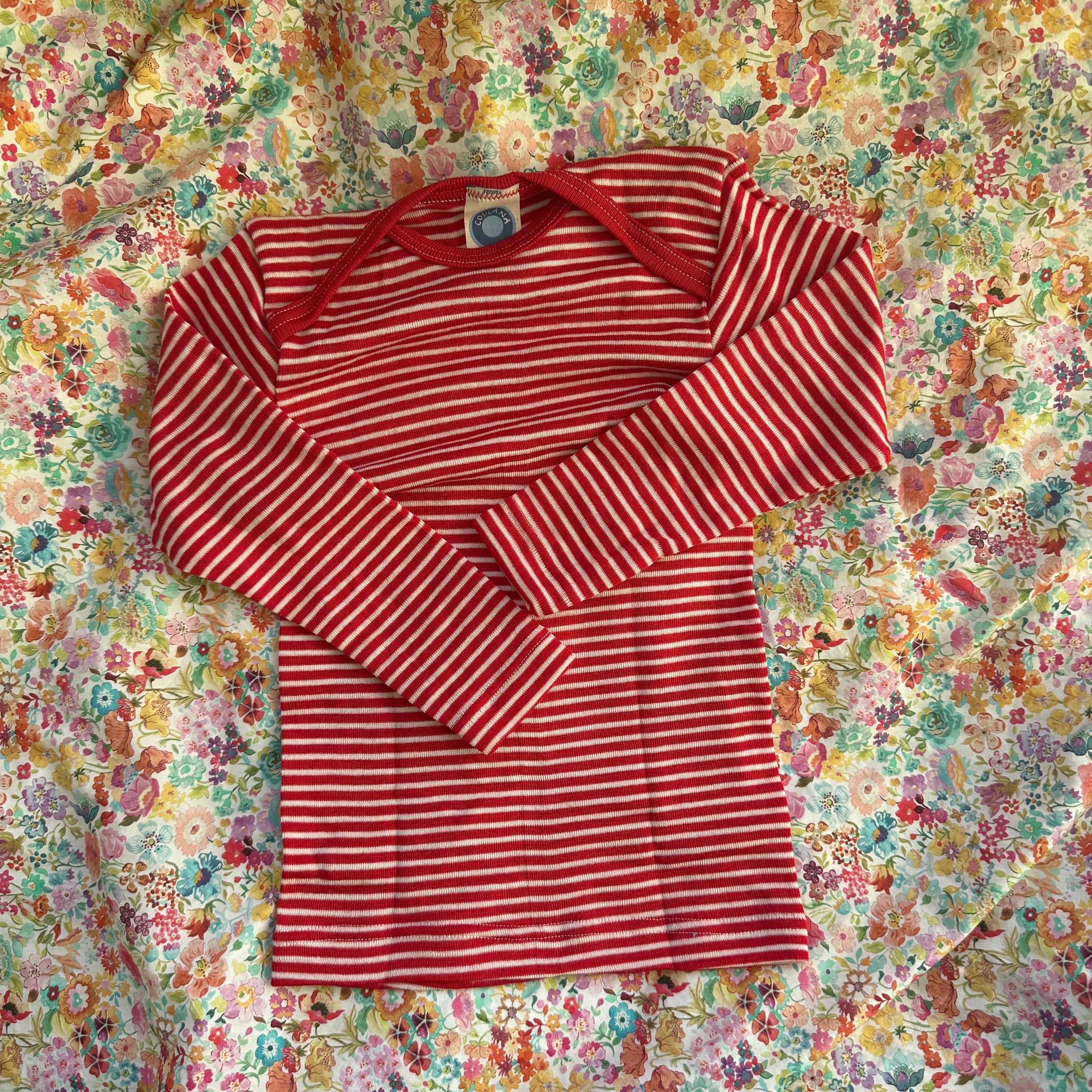 Cosilana Tröja, Röd/Randig