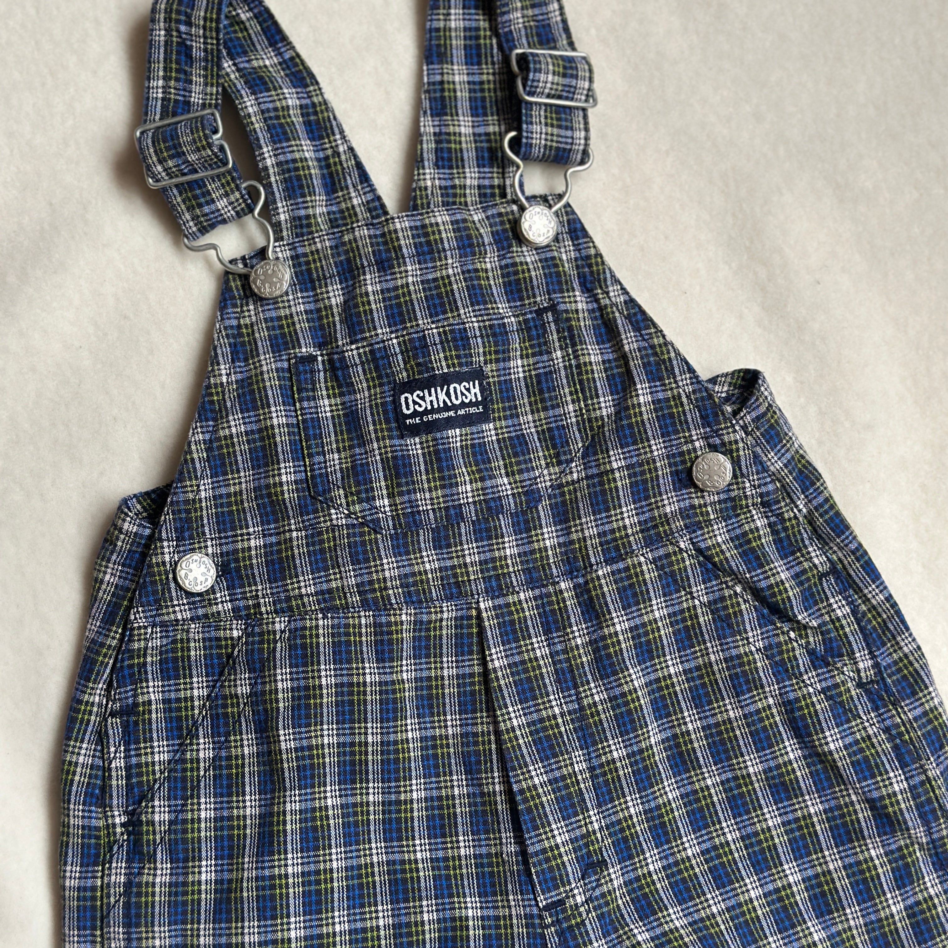 Vintage Oshkosh Hängselshorts 24mån