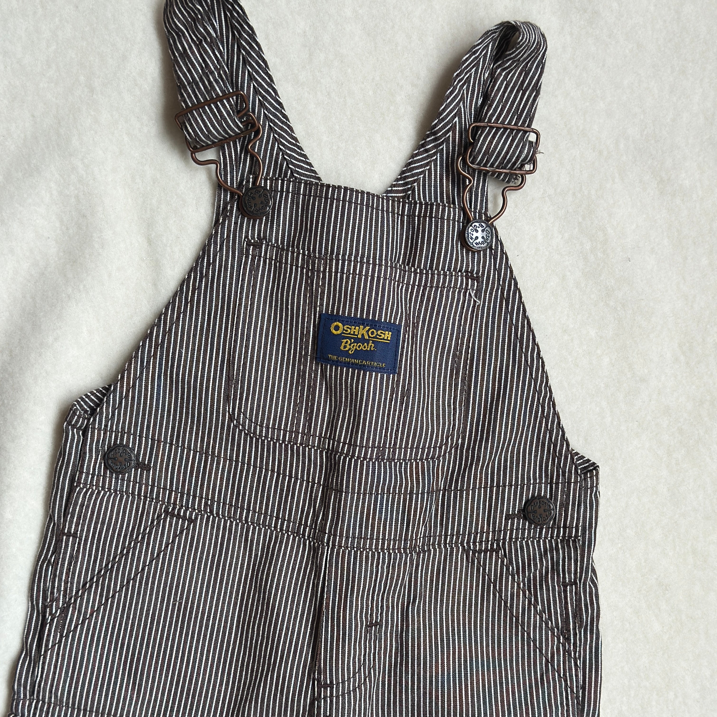 Vintage Oshkosh Hängselshorts 12mån