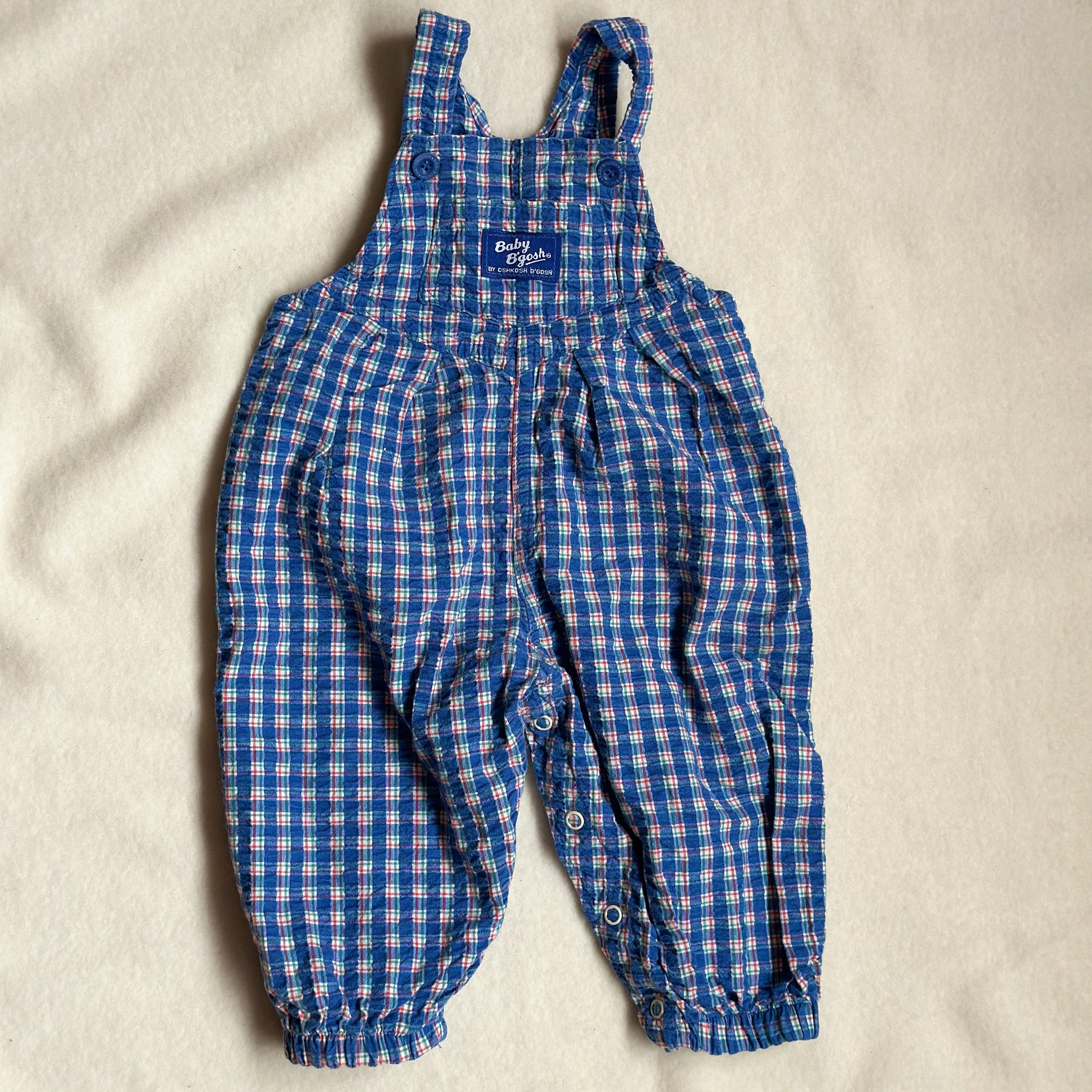 Vintage Oshkosh Hängselbyxor 12mån