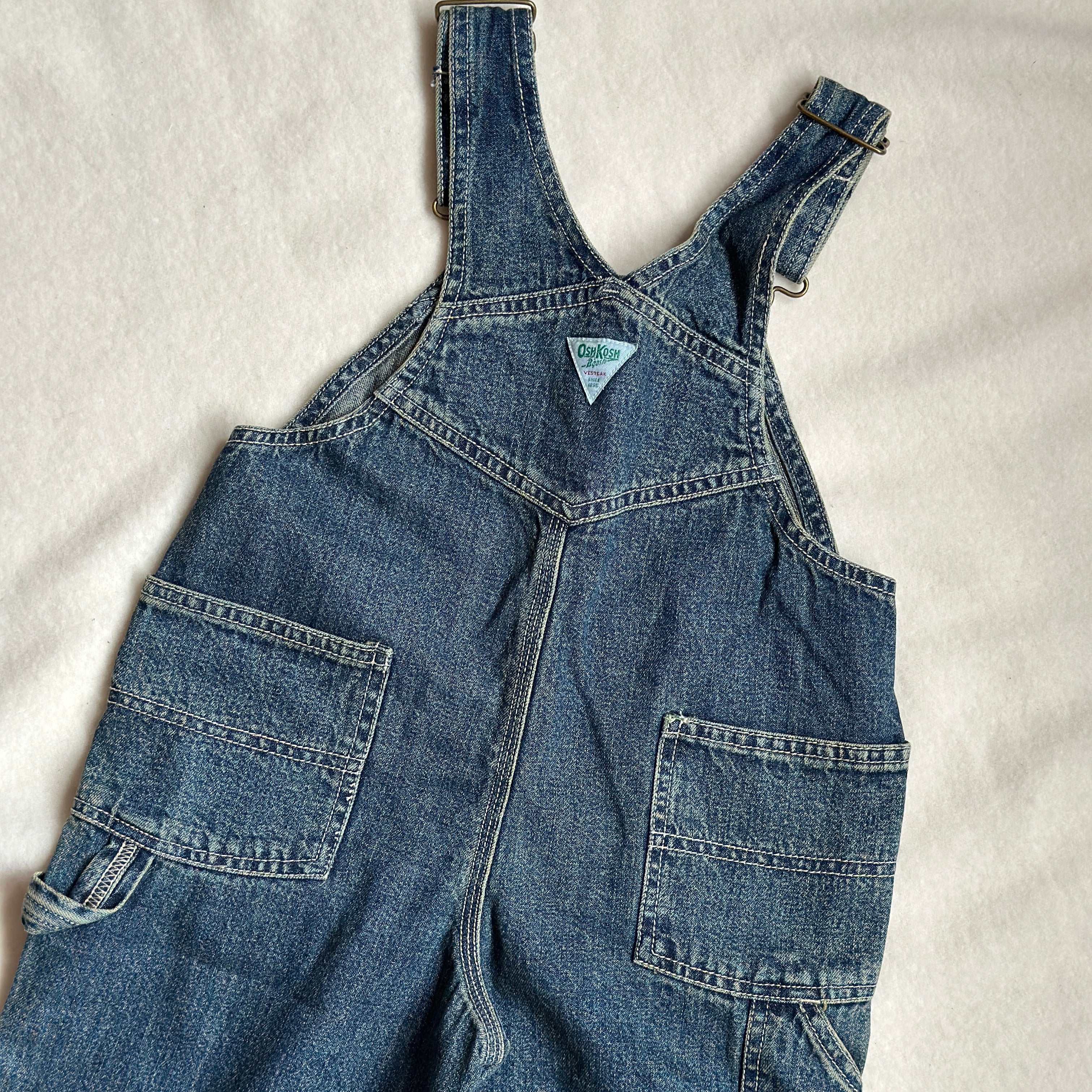 Vintage Oshkosh Hängselbyxor 3 år