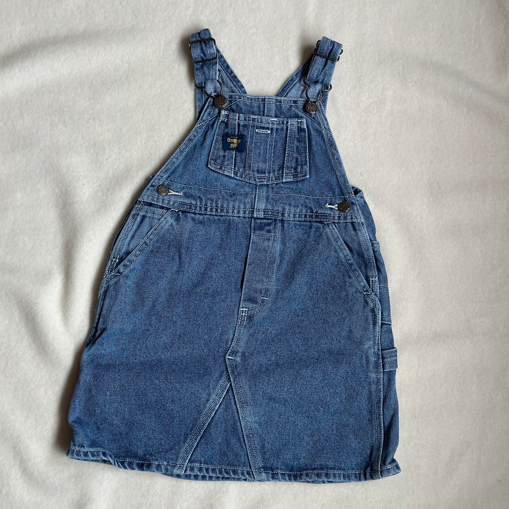 Vintage Oshkosh Hängselklänning 3 år
