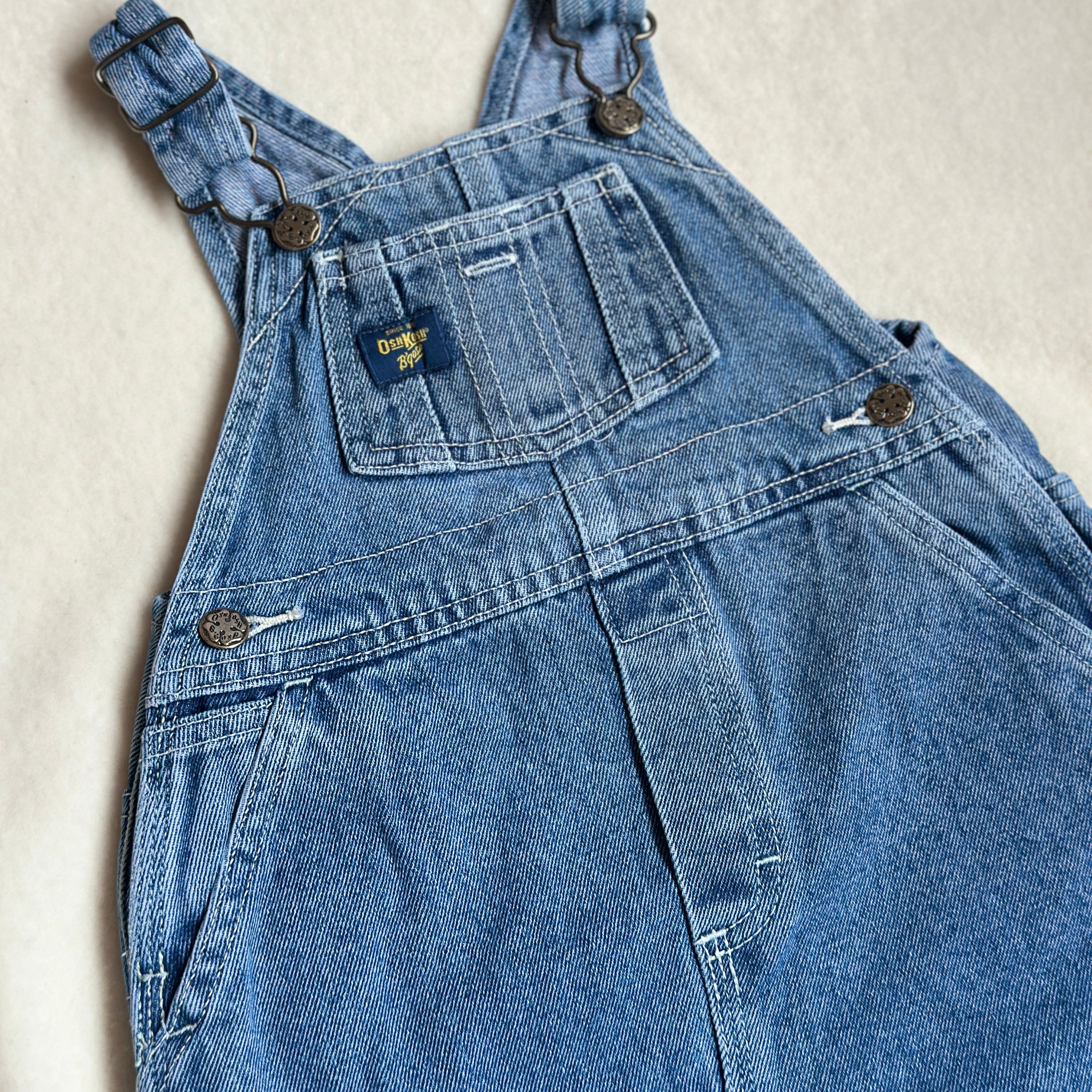 Vintage Oshkosh Hängselklänning 3 år