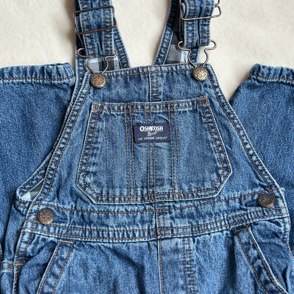 Vintage Oshkosh Hängselbyxor 2 år