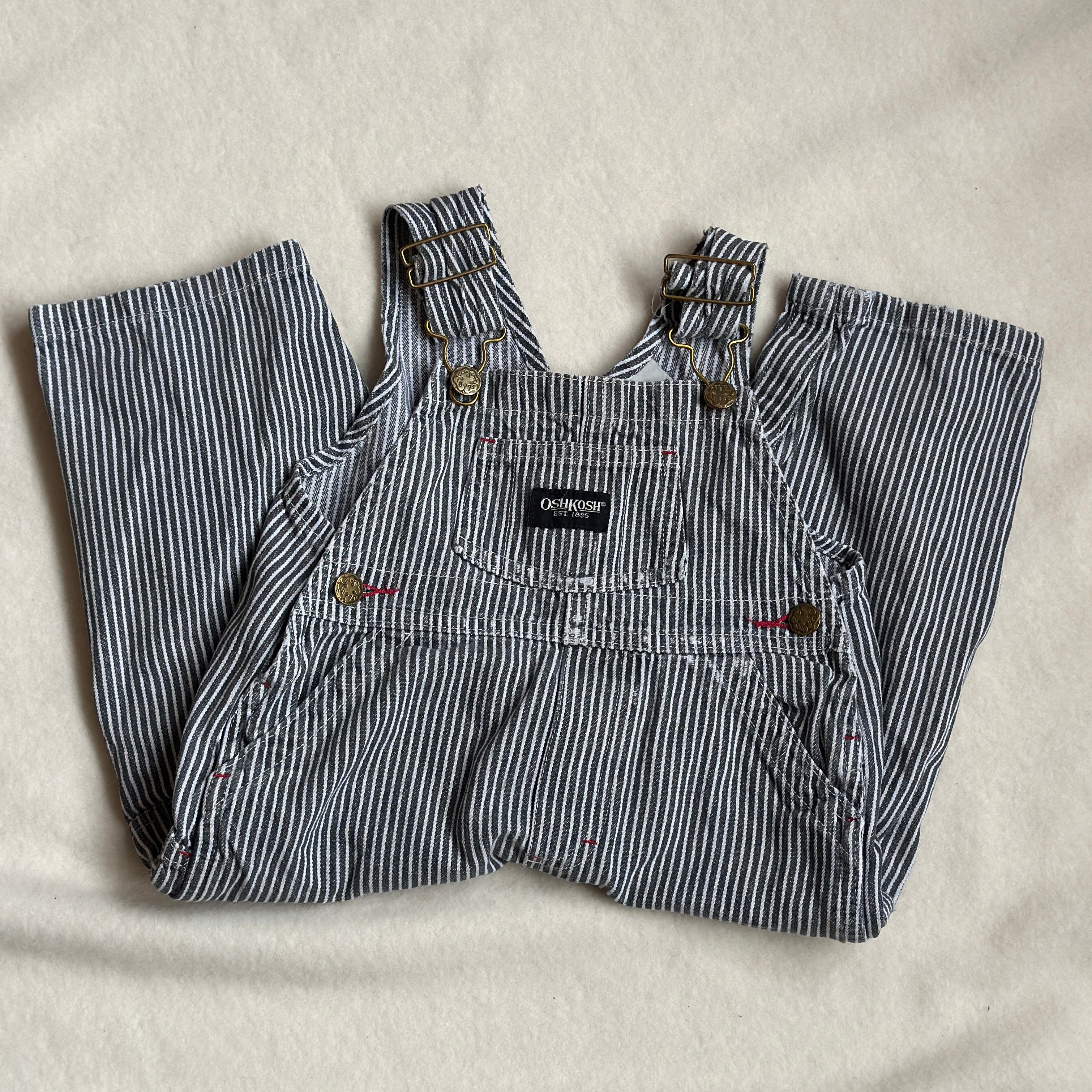 Vintage Oshkosh Hängselbyxor 18 mån
