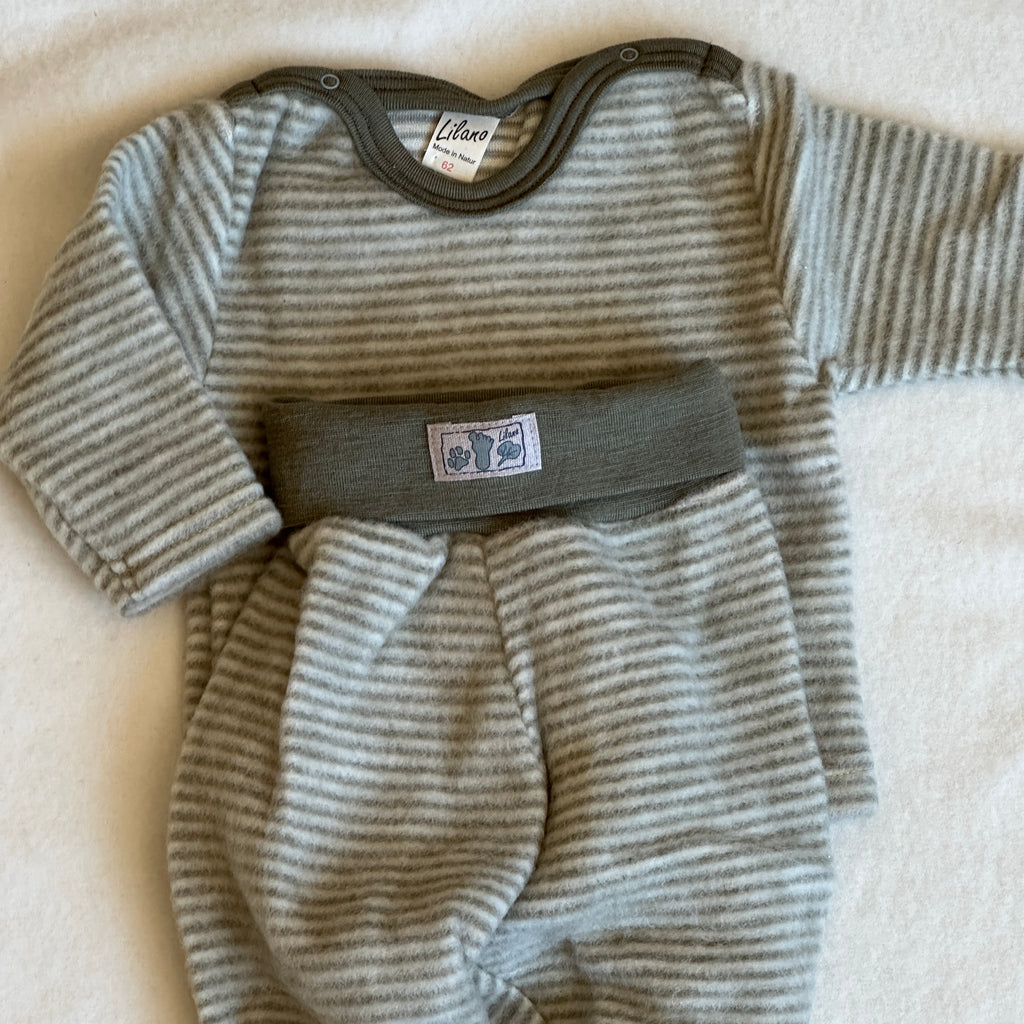 Lilano Byxor Ull, Khaki/Natur