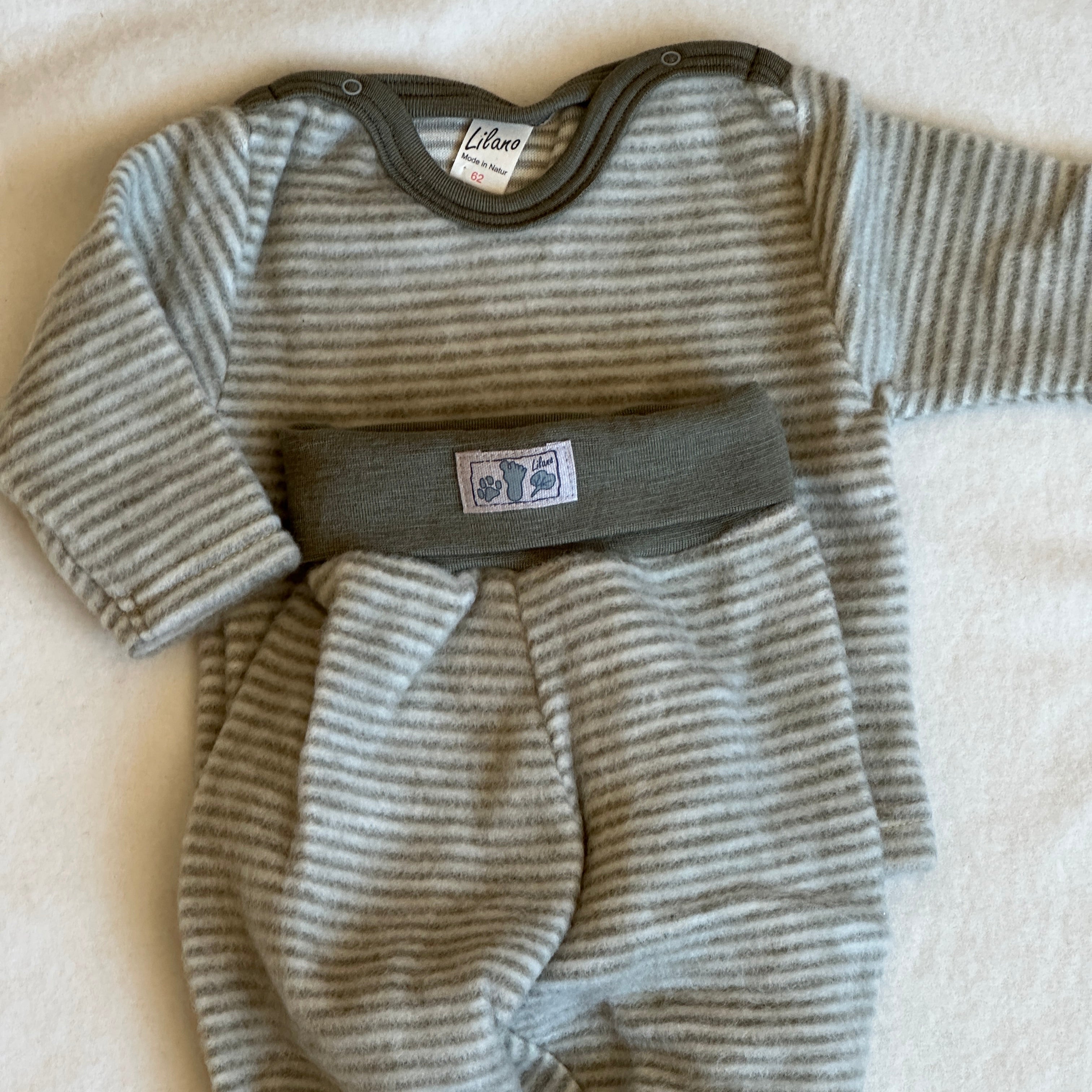 Lilano Byxor Ull, Khaki/Natur