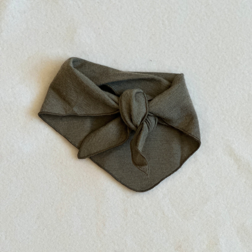 Lilano Scarf Ull & Siden, Khaki