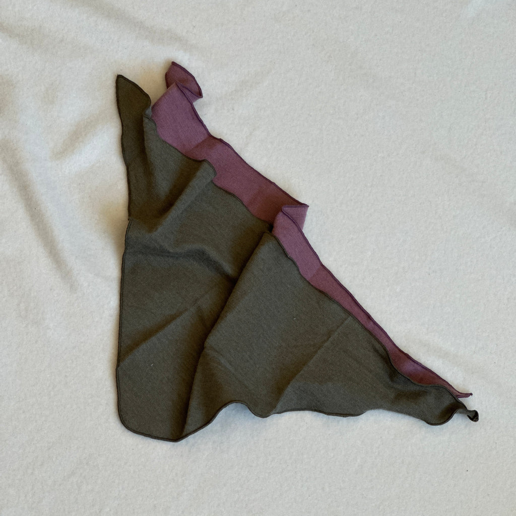 Lilano Scarf Ull & Siden, Khaki