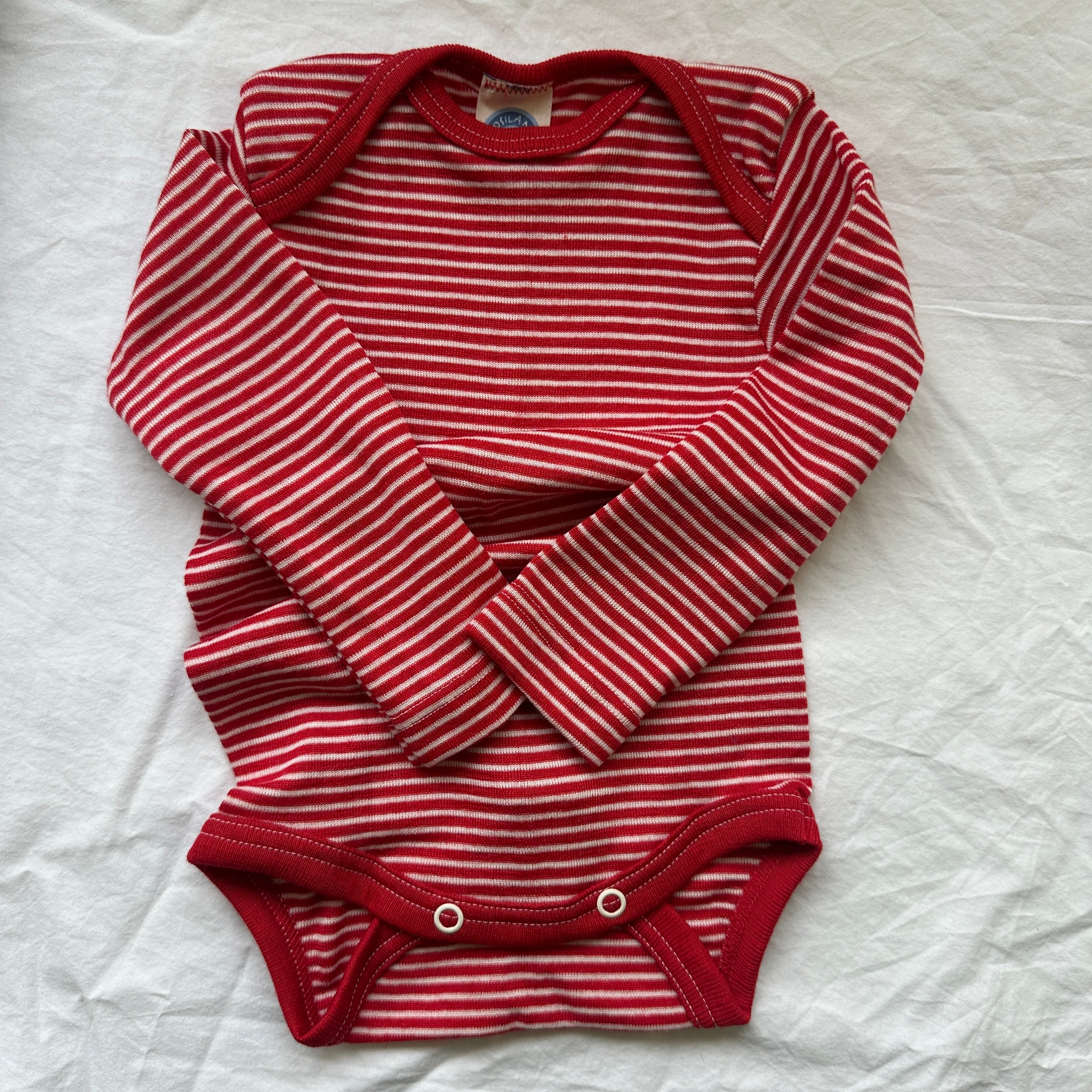 Cosilana Body, Röd/Randig