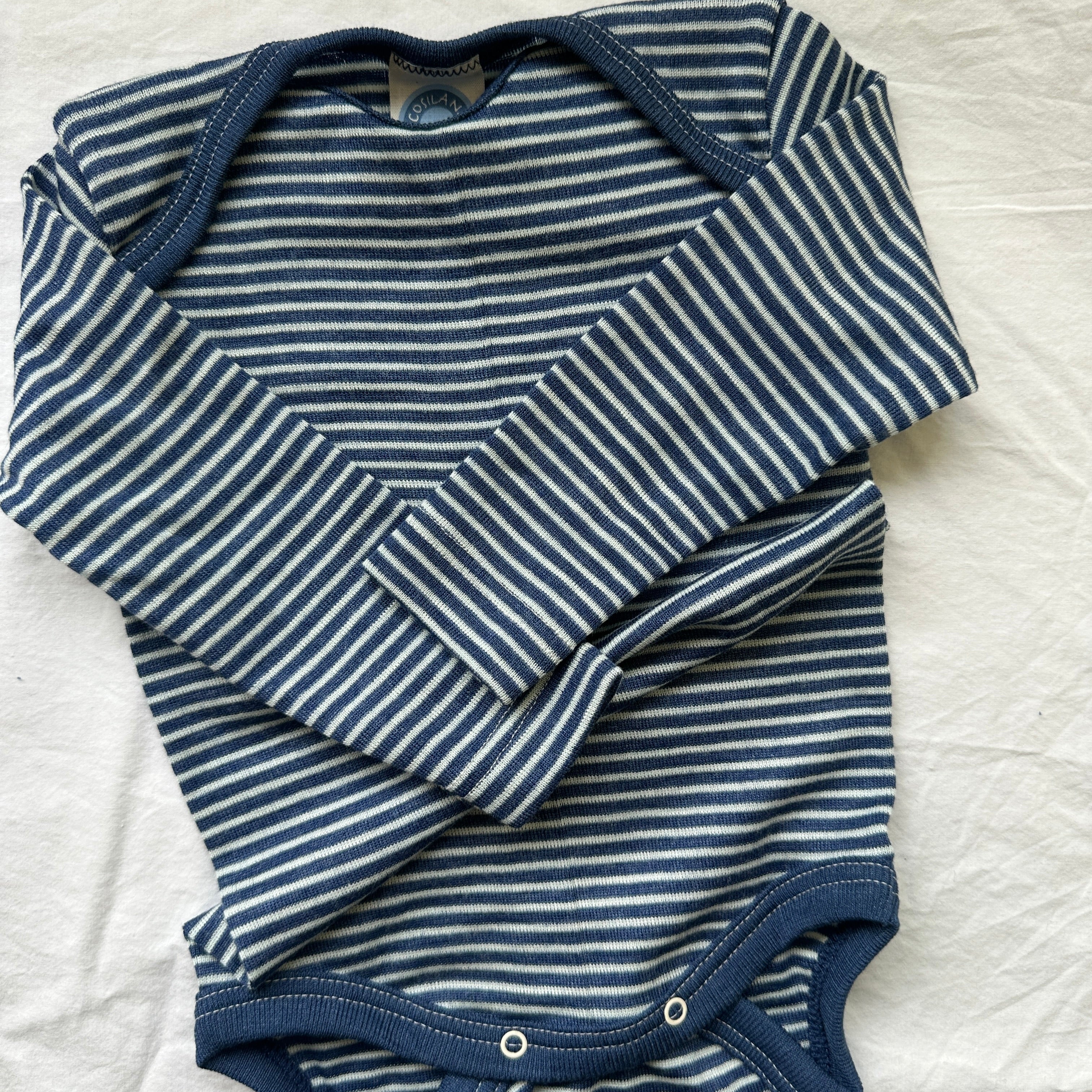 Cosilana Body, Mörkblå/Randig