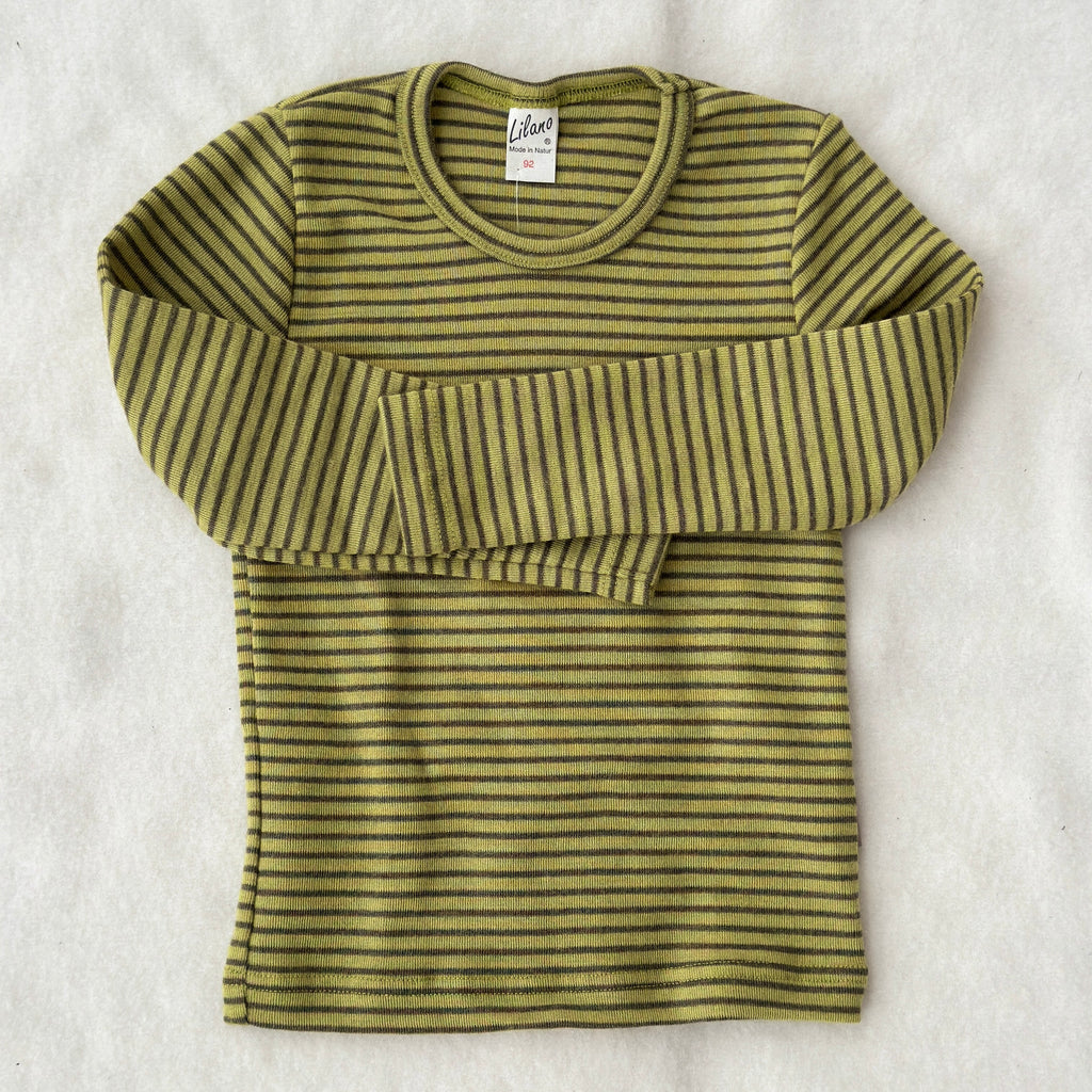 Lilano Tröja Ull & Silke, Kiwi/Khaki