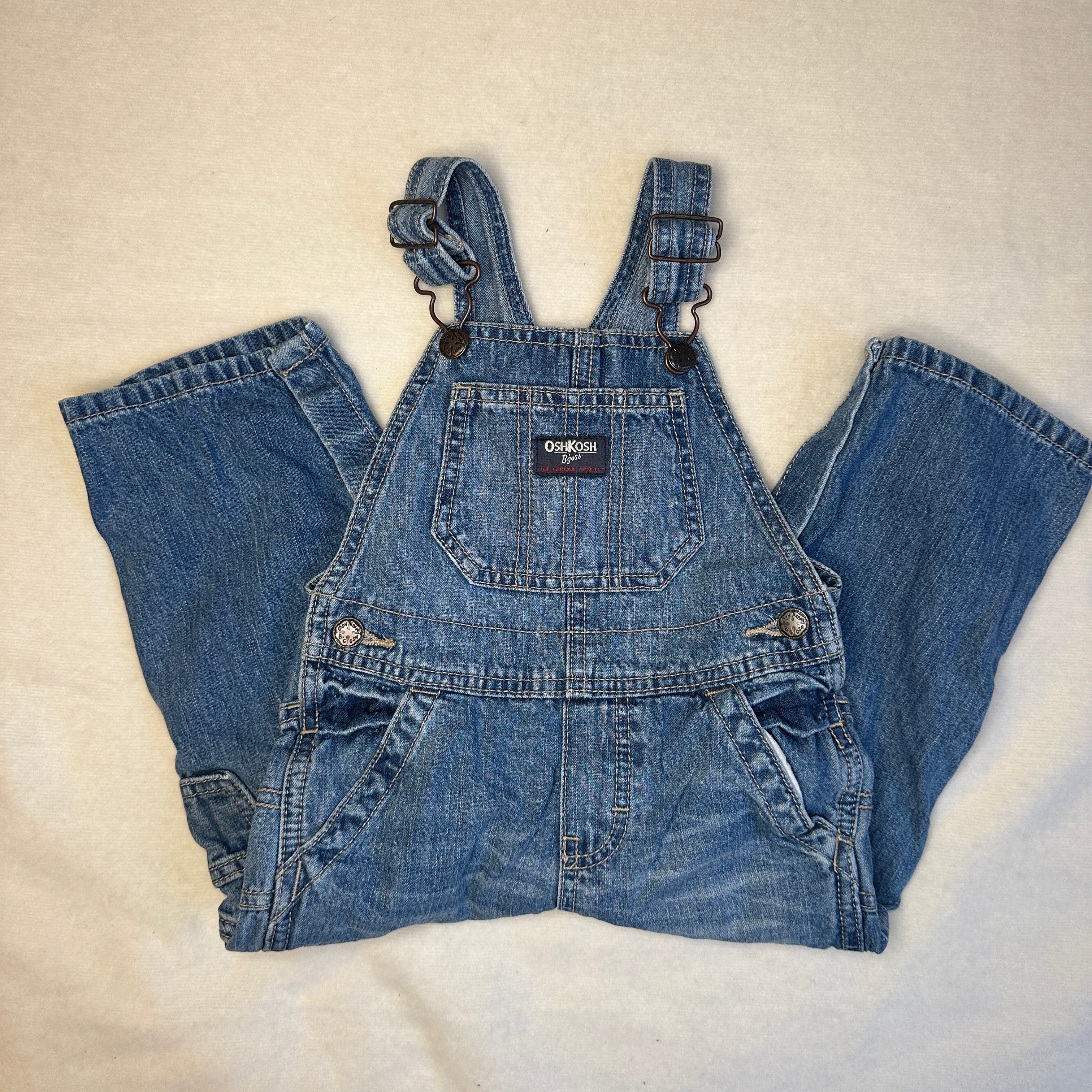Vintage OshKosh Hängselbyxa 24 mån
