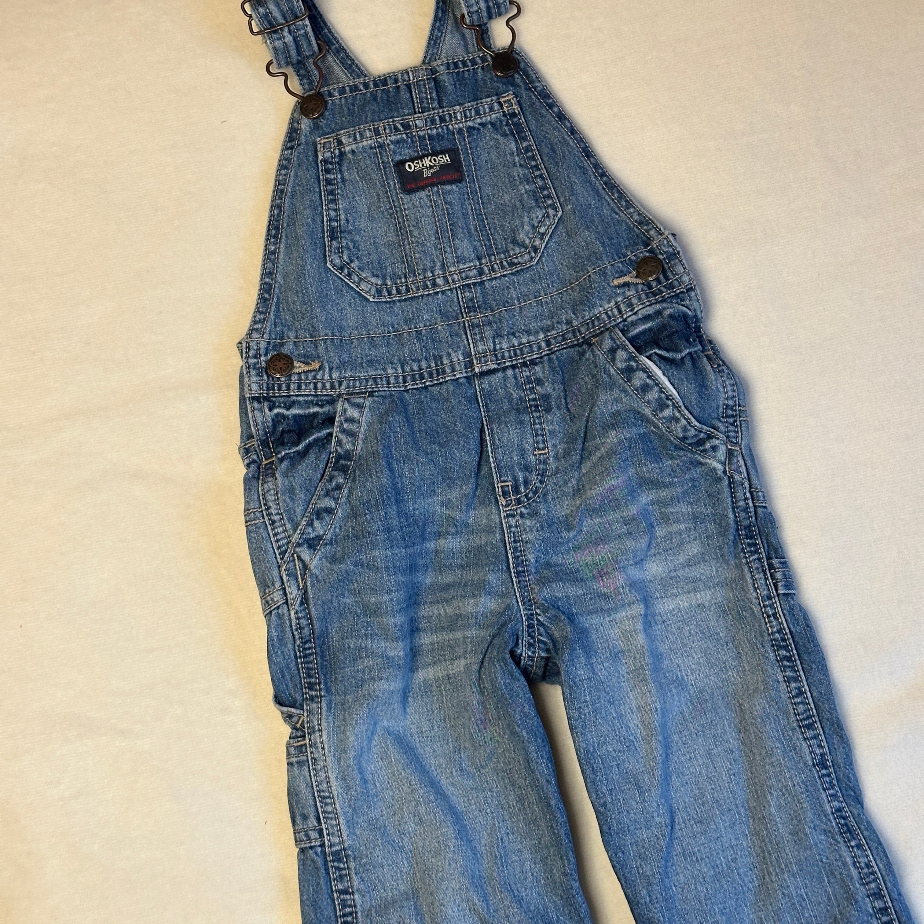 Vintage OshKosh Hängselbyxa 24 mån