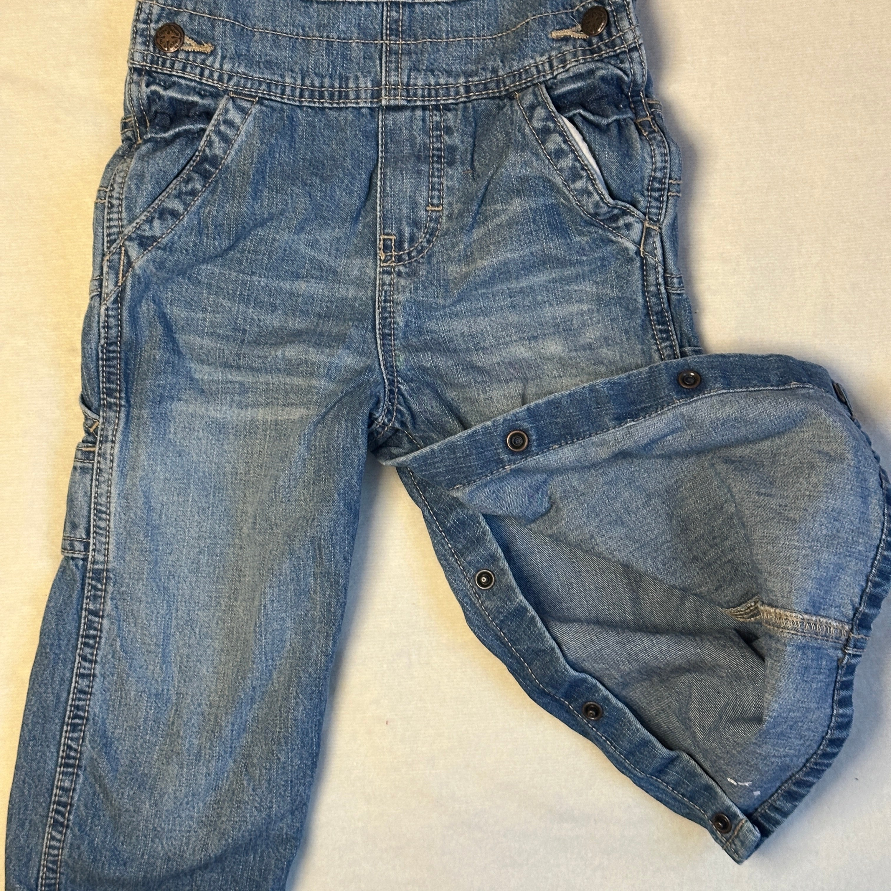 Vintage OshKosh Hängselbyxa 24 mån