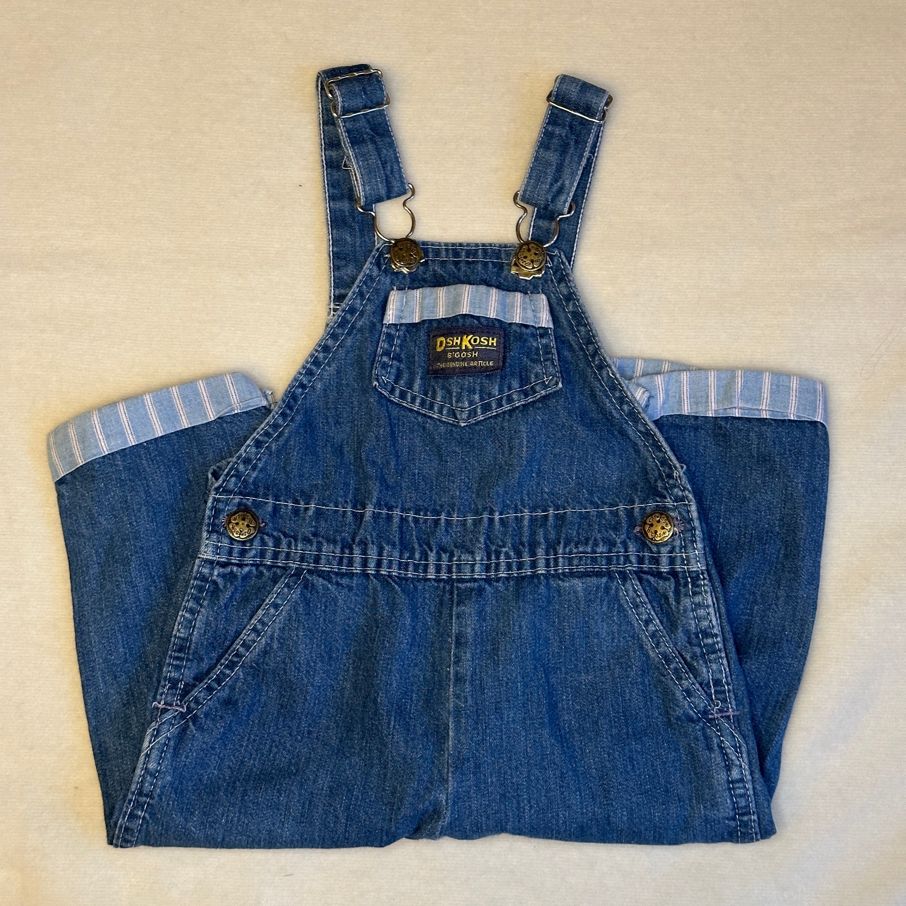 Vintage OshKosh Hängselbyxor 24 mån