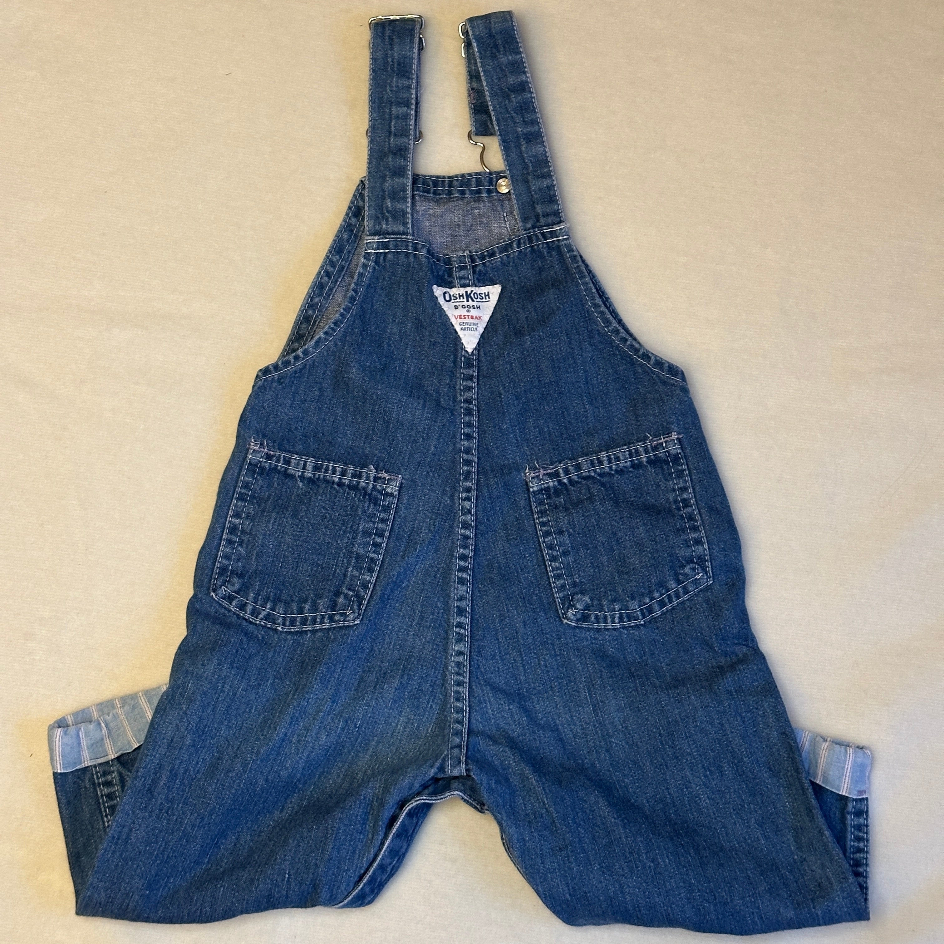 Vintage OshKosh Hängselbyxor 24 mån