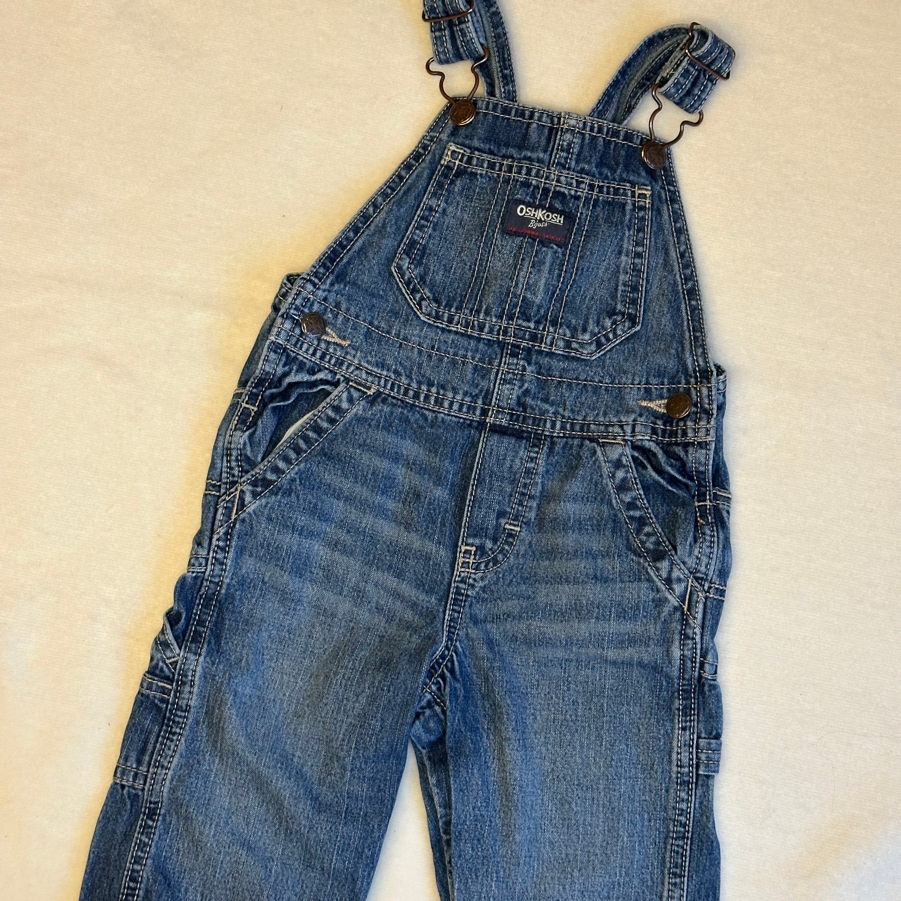 Vintage Oshkosh Hängselbyxa 18 mån