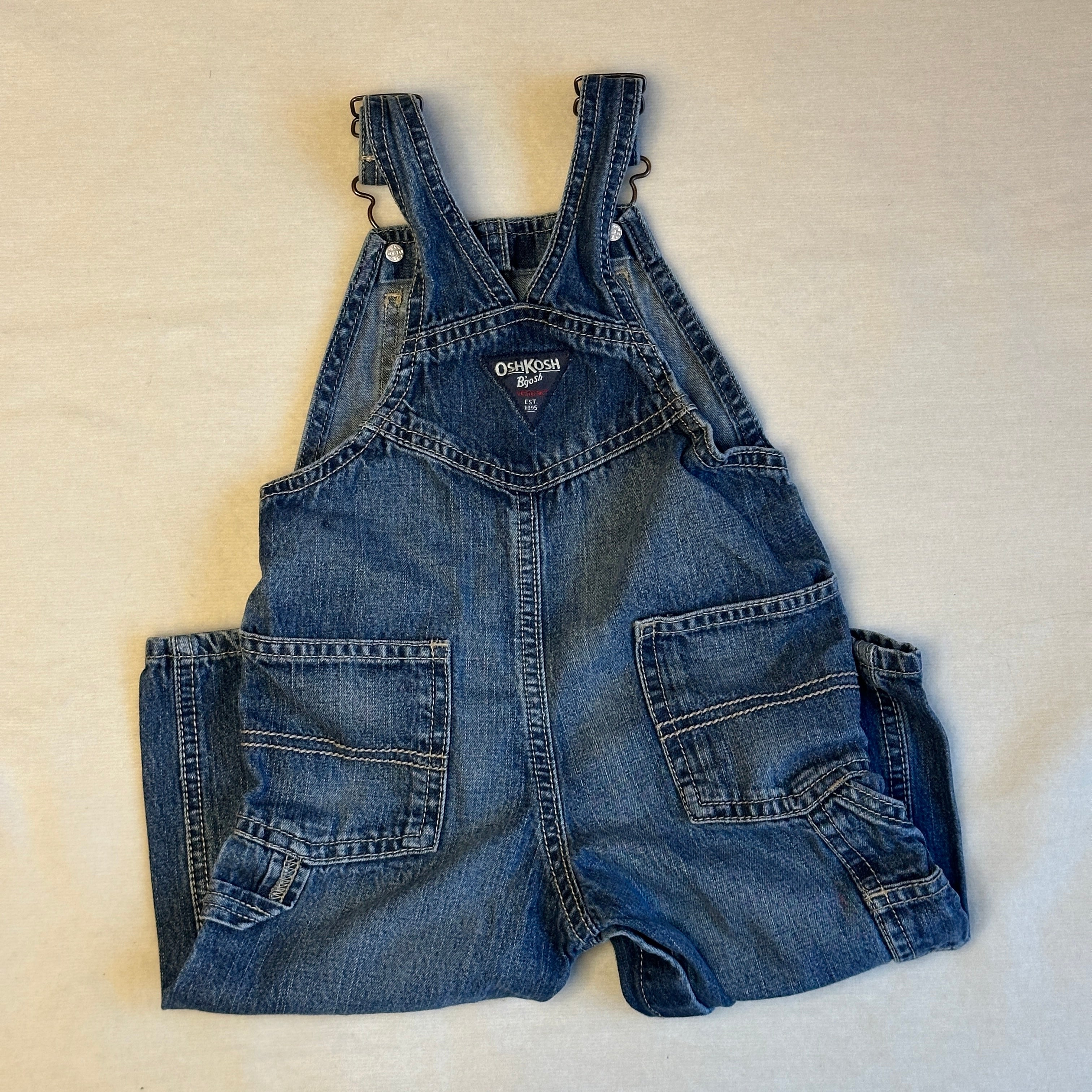 Vintage Oshkosh Hängselbyxa 18 mån